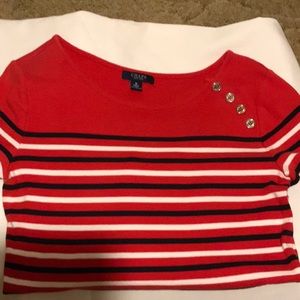 Chaps striped tee
